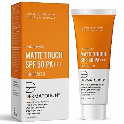 Dermatouch: Matte Touch SPF 50 PA+++ Sunscreen - 25gm