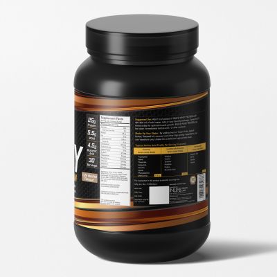 INLIFE: Whey Protein Isolate Concentrate - Cafe Mocha - 1Kg