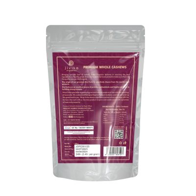 jivika naturals: Premium Cashew - 100gm