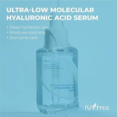 Isntree: Ultra-Low Molecular Hyaluronic Acid Serum - 50ml
