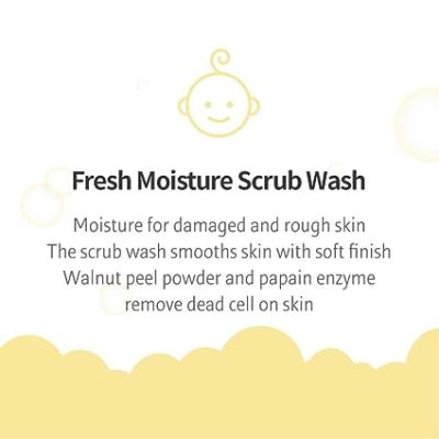 Illiyoon: Fresh Moisture Scrub Wash - 400 ml