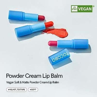 Tocobo: Powder Cream Lip Balm - Rose Petal - 19gm