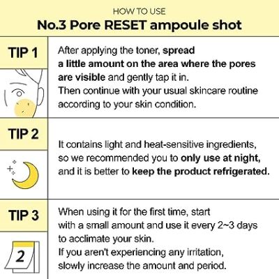 Numbuzin: Pore Reset Ampoule Shot - 25 ml