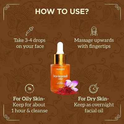 TruHabit: Kumkumadi Tailam Face Oil - 30ml