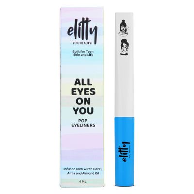 Elitty Beauty: Eye Gotta Feeling -Santorini- Light Blue - Pop Eyeliner Matte