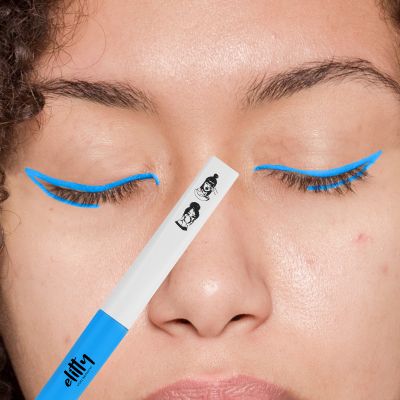Elitty Beauty: Eye Gotta Feeling -Santorini- Light Blue - Pop Eyeliner Matte