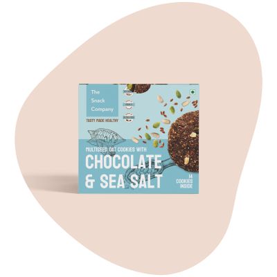 The Snack Company: Chocolate Sea Salt Cookies - 14 pcs