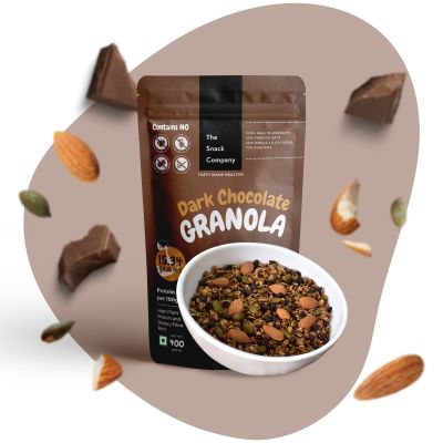 The Snack Company: Dark Chocolate Granola - 400gm