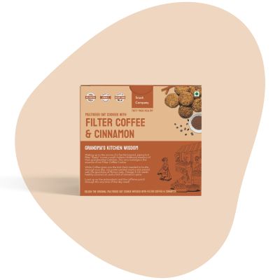 The Snack Company: Filter Coffee Cookies With Cinnamon - 14 pcs