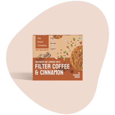The Snack Company: Filter Coffee Cookies With Cinnamon - 14 pcs