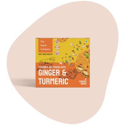 The Snack Company: Ginger Turmeric Cookies - 14 pcs