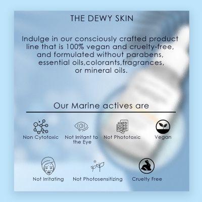The Dewy Skin: Microalgae Potion Anti-Blemish Face & Lip Serum - 10ml