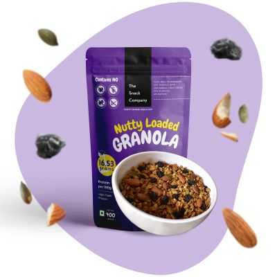 The Snack Company: Nutty Loaded Granola - 400gm