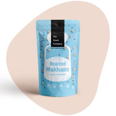 The Snack Company: Salt and Pepper Makhana - 20gm