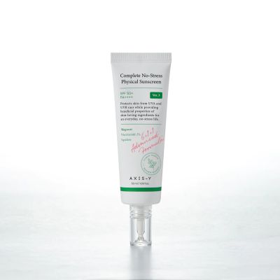 AXIS-Y: Complete No-Stress Physical Sunscreen SPF 50+ - 50ml