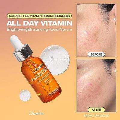 Jumiso: All Day Vitamin Brightening & Balancing Facial Serum - 30ml