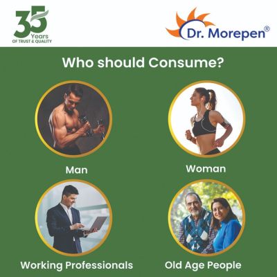 Dr. Morepen: Gokshura and Multivitamins For Men - Improves Men's Performance & Strength - 120 Tablets