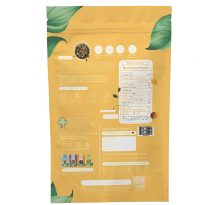 Ambrosia: Healthy Trail Mixes Gift Hamper with Rakhi Tikka & Greeting Card 750g