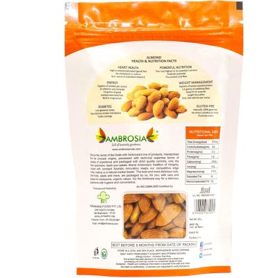 Ambrosia: Classic Dry Fruits Gift Box with Rakhi Tikka & Greeting Card 750g