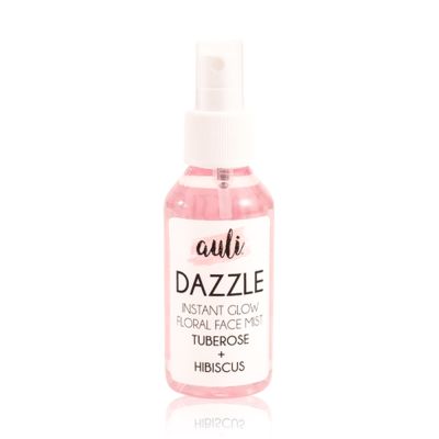 AULI: Mini Tube Rose Water Facial Toner For Hydrated Skin -  Dazzle - 30ml