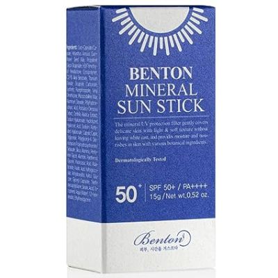 Benton: Mineral Sun Stick SPF50+/PA++++ - 15gm