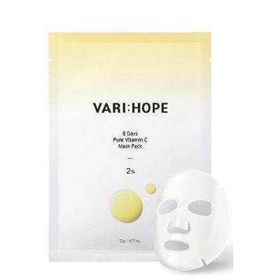 VariHope: 8 Days Brightening Mask With Pure Vitamin C - 5 Sheets