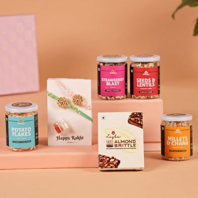 Omay Foods: Brother's Delights Rakhi Gift Box
