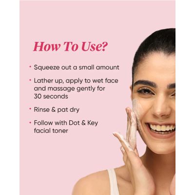 Dot & Key: Mini Watermelon Super Glow Gel Face Wash - 15ml