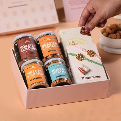 Omay Foods: Flavorful Wellness Rakhi Gift Box
