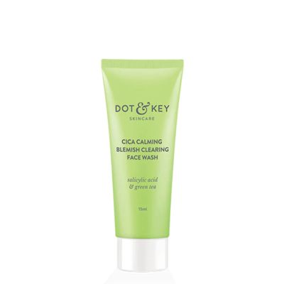 Dot & Key: Mini Cica Calming Blemish Clearing Face Wash - 15ml