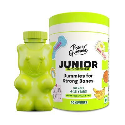 Power Gummies: Junior for Strong Bones - Banana - 30 Gummies