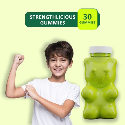 Power Gummies: Junior for Strong Bones - Banana - 30 Gummies