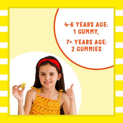 Power Gummies: Junior Multivitamin & Immunity Booster for Kids - Mango - 30 Gummies