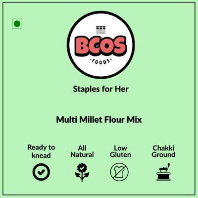 BCOS Foods: Multi Millet Flour Mix - 500gm