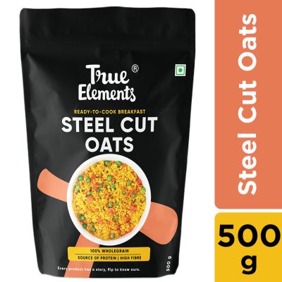True Elements: Steel Cut Oats Gluten Free - 500 gm