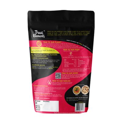 True Elements: Dried Whole Cranberries - 500 gm