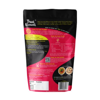 True Elements: Dried Whole Cranberries 125gm