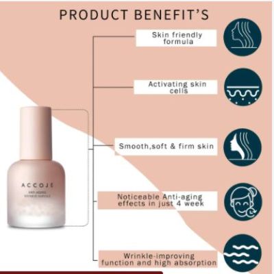 Accoje: Anti Aging Intensive Ampoule - 30ml