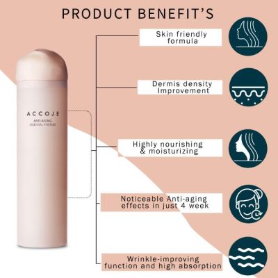 Accoje: Anti Aging Essential Firstner - 130ml