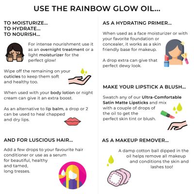 Disguise Cosmetics: Rainbow Glow Oil