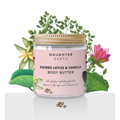 Daughter Earth: Sacred Lotus Body Butter - 120gm