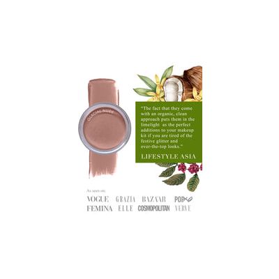 Daughter Earth: Nude Lip & Cheek Tint-Glacial Nude - 4.5gm