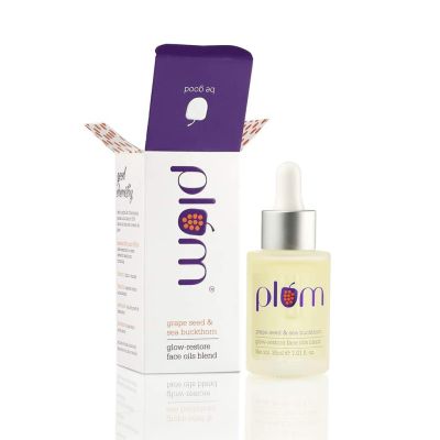 Plum: Grape Seed & Sea Buckthorn Face Oil - 30ml