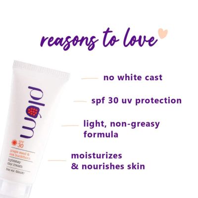 Plum: Grape Seed & Sea Buckthorn Day Cream - 60ml