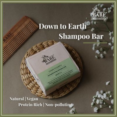 Bare Necessities: Down to Earth Shampoo Bar - 85gm