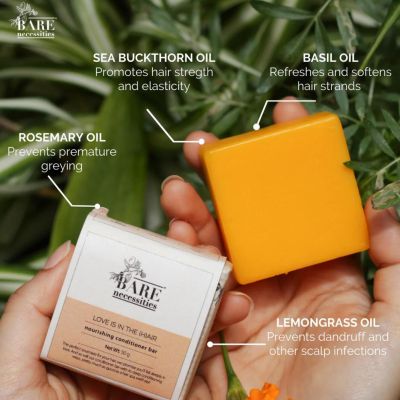 Bare Necessities: Love is in the Hair Conditioner Bar - 50gm