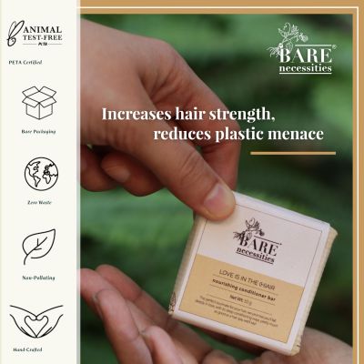 Bare Necessities: Love is in the Hair Conditioner Bar - 50gm