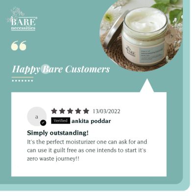 Bare Necessities: Soak it up Moisturizer - 250gm