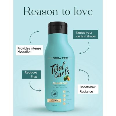 Orgatre: Total Curl Shampoo - 250ml