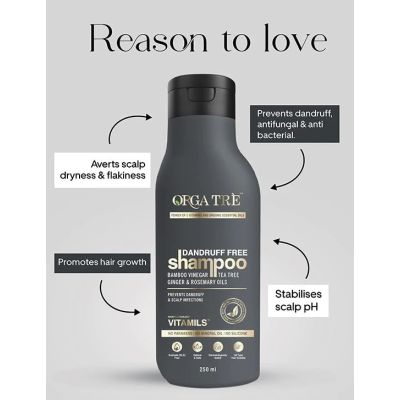 Orgatre: Dandruff free Shampoo - 250ml